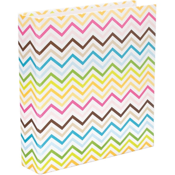 Project Life Album, 6 by 8-Inch, Multi Chevron