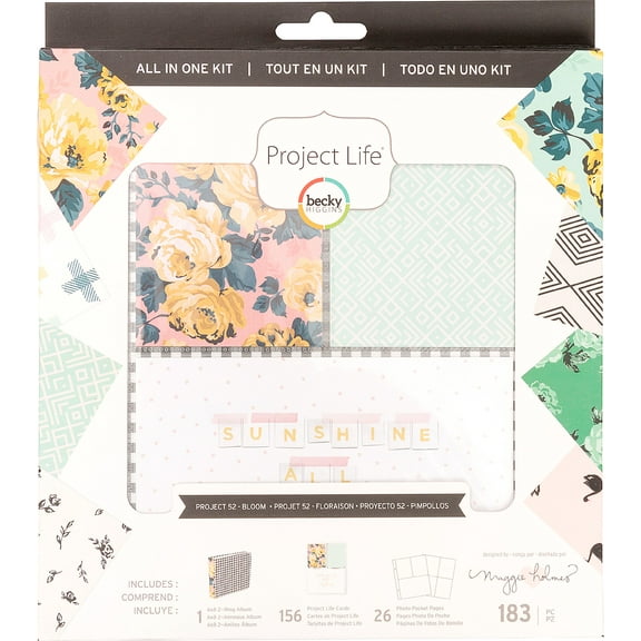 Project Life All-In-One Album Kit-Becky Higgins Bloom Edition