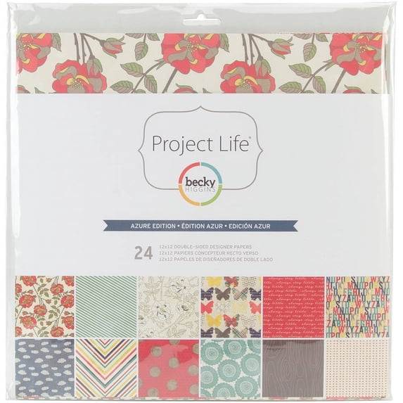 Project Life Designer Paper Collection P