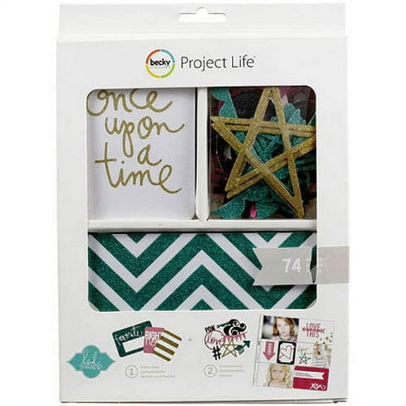 Project Life Mini Kit, Heidi Swapp Glitter