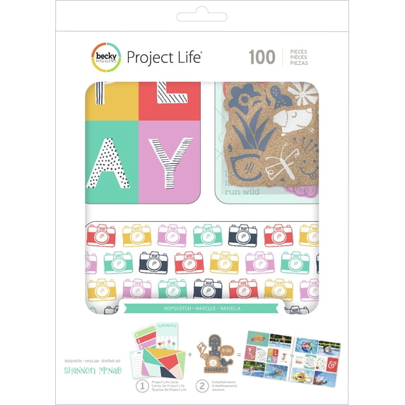Project Life Value Kit 100/Pkg-Hopscotch