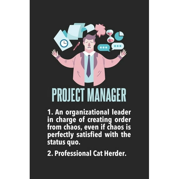 Project Manager: 120 Pages I 6x9 I Graph Paper 4x4 (Paperback)
