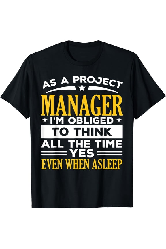 Project Manager Job Project Management Profession T-Shirt