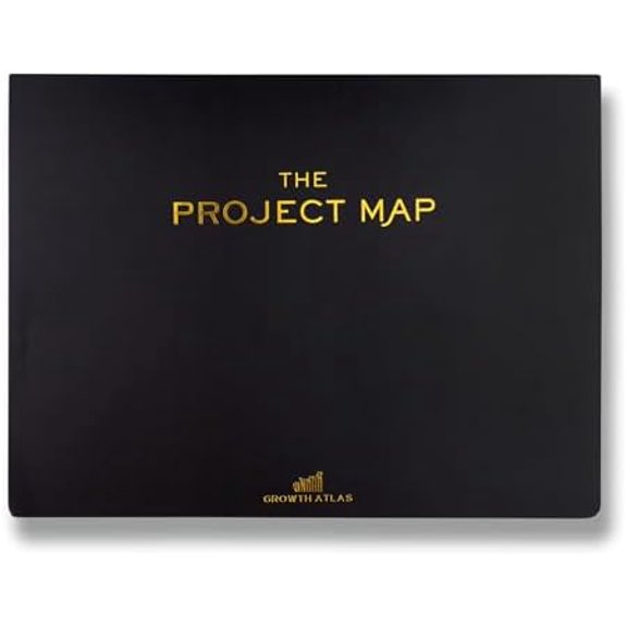 Project Map Desk Pad - One-Page Project Planner for Business Owners to Stay Focused, Finish Projects, and Achieve Results with a Success Mindset$$Office