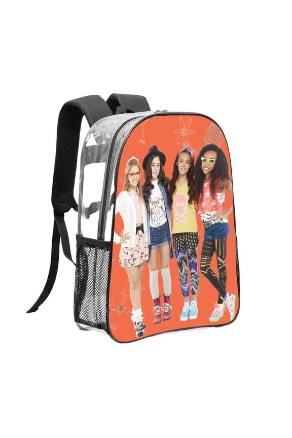 Project Mc2 Pattern Transparent Backpack Lightweight And fashionable Showcasing Personality And Leading The Trend
