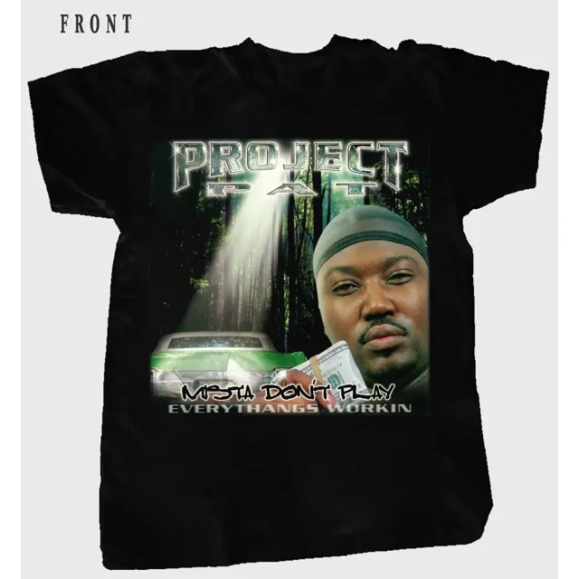 Project Mista Don't Play Pat Three 6 Mafia Album Shirt
