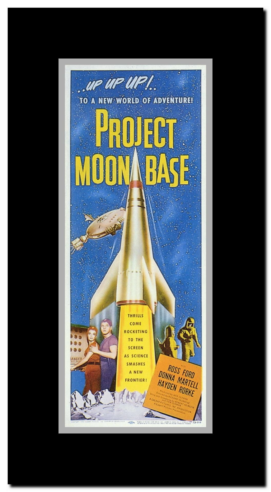 Project Moon Base Framed Movie Poster