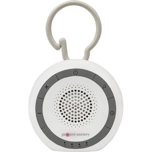 Project Nursery Portable Sound Soother, White & Gray