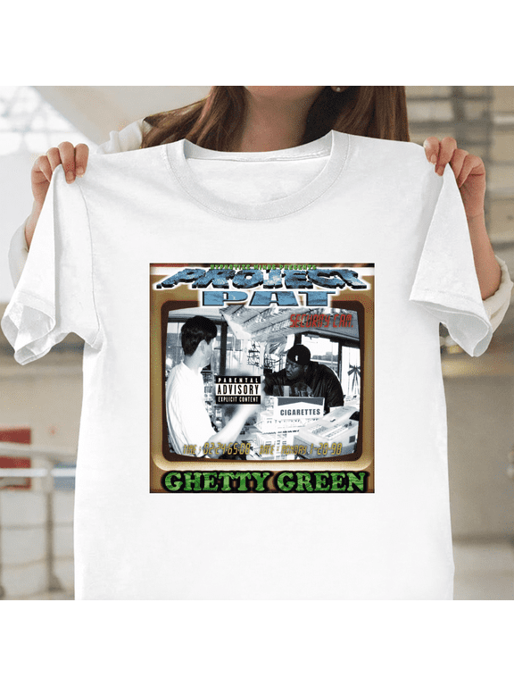 Project Pat Ghetty Green Vintage Southern Rap Album Legend Unisex T-Shirt, up to size 3XL.
