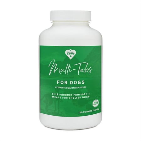 Project Paws 600246997227 Advanced Chewable Multivitamin for Dogs - 180 Count