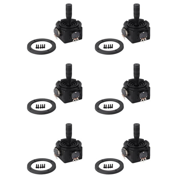 Project Ready 6-Pack Joystick Controller with 10K Potentiometer, 2D Ball Joystick