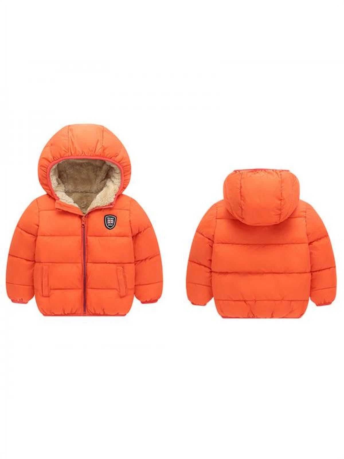 Project Retro Children Kids Winter Warm Long Sleeve Hoodie Jacket