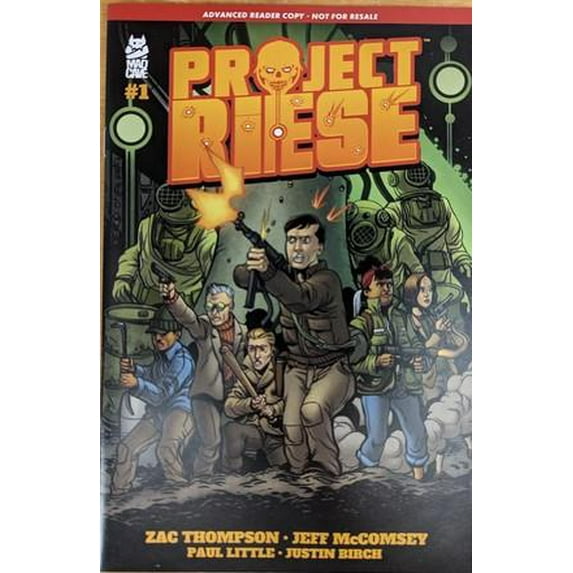 Project Riese #1 Advance Reader Copy Mad Cave Studios Comic Book