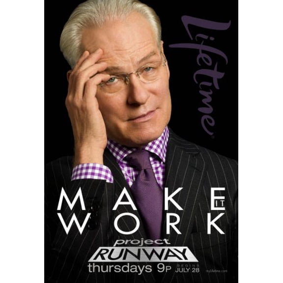 Project Runway mini poster 11inx17in in Mail/storage/gift tube 11x17 poster