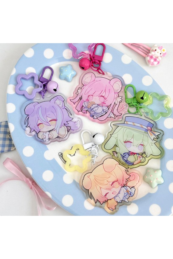 Project Sekai Acrylic Keychain - Fluffy Ribbon - Wonderlands x Showtime (1 keychain)