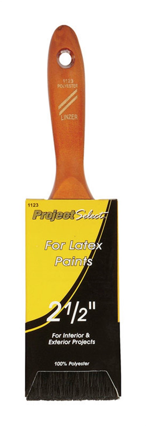 Project Select Paint Brush Polyester Flat All Paints 21/2 "