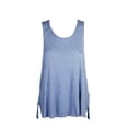 thumbnail image 1 of Project Social T Cornflower Blue James Raw-Edge Cotton Tank Top S, 1 of 2