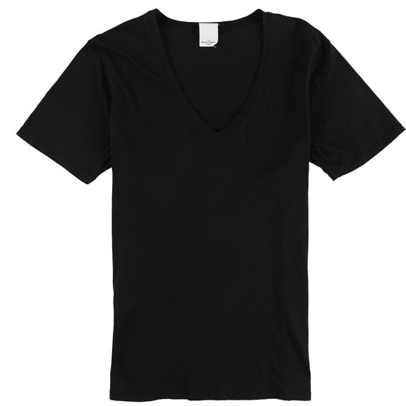 Project Social T Womens Light Weight Solid Basic T-Shirt, Black, Small