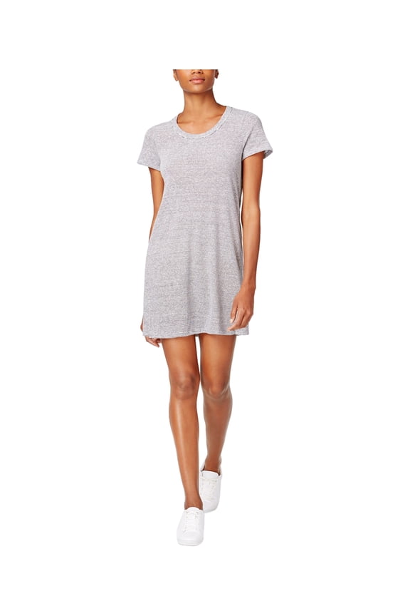 Womens Sweet Tea Shirt Dress, White, Medium