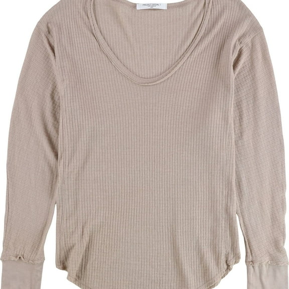 Project Social T Womens Waffle Scoop Basic T-Shirt, Pink, Small