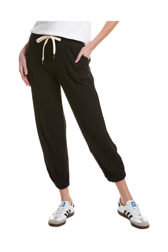 womens Luca Textured Pant, s, Black