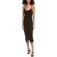 thumbnail image 1 of Project Social T womens  Lucia Snap Front Tank Dress, L, Black, 1 of 3