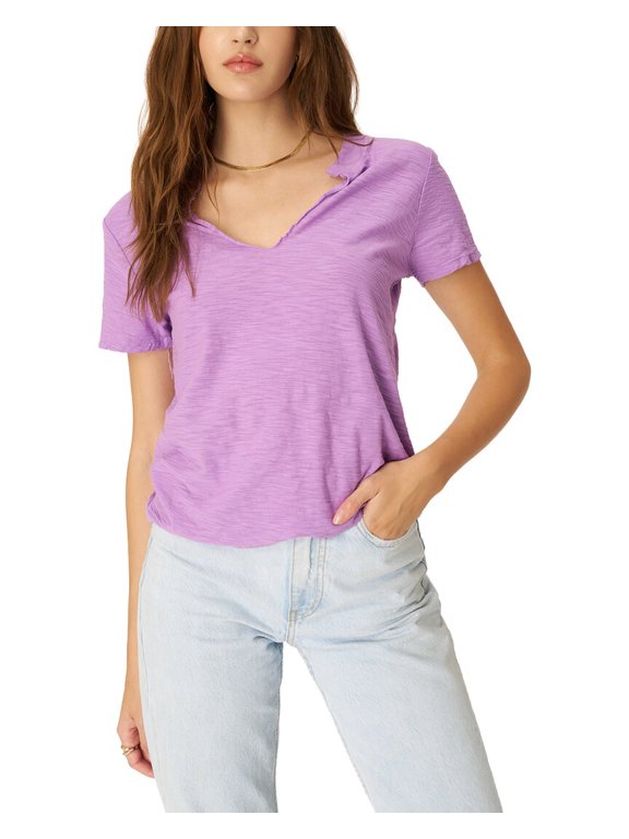 womens Plata Notched T-Shirt, m
