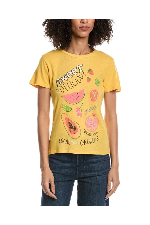 womens Sweet & Delicious T-Shirt, s, Brown