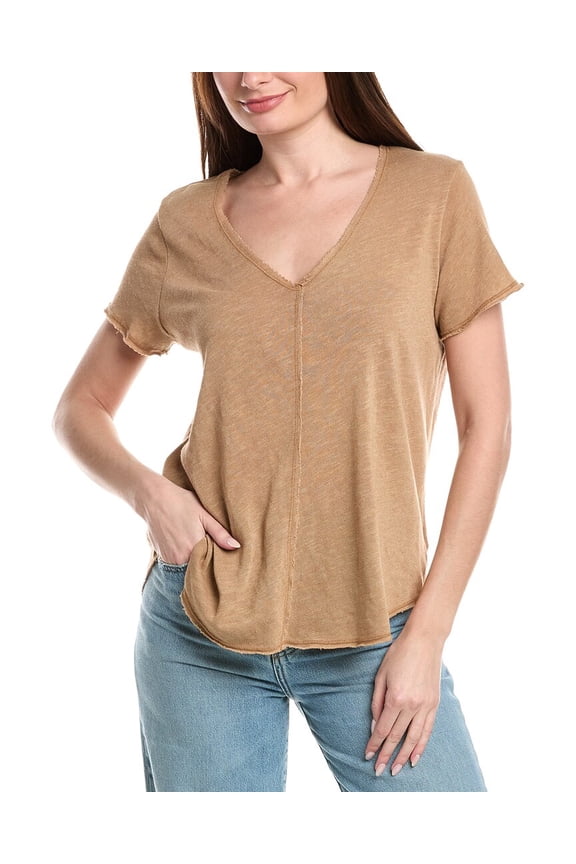 womens  Wearever T-Shirt, s, Brown