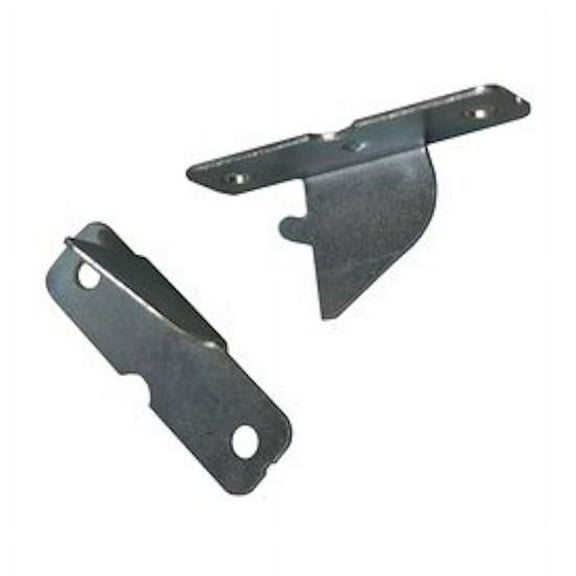 Project Source 0090422 1-Pack Zinc Steel Single Curtain Rod Brackets