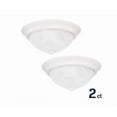 thumbnail image 1 of Project Source 2-Pack 13-in W White Flush Mount Light (White), 1 of 5