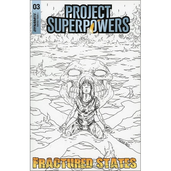 Project Superpowers Fractured States #3G VF ; Dynamite Comic Book