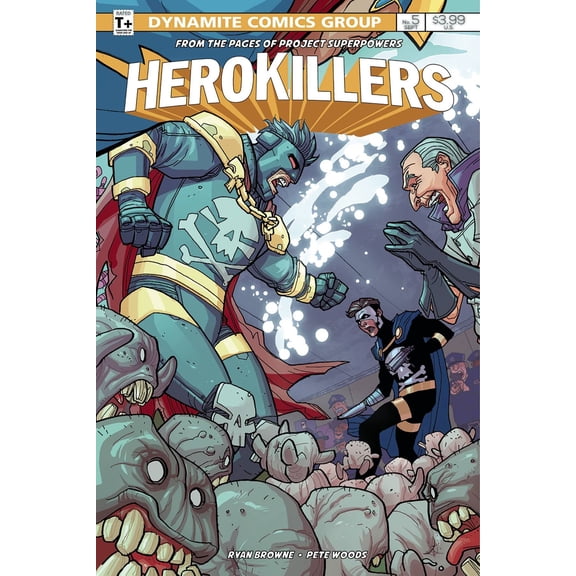 Project Superpowers Hero Killers #5 (Cvr A Woods) D. E. Comic Book
