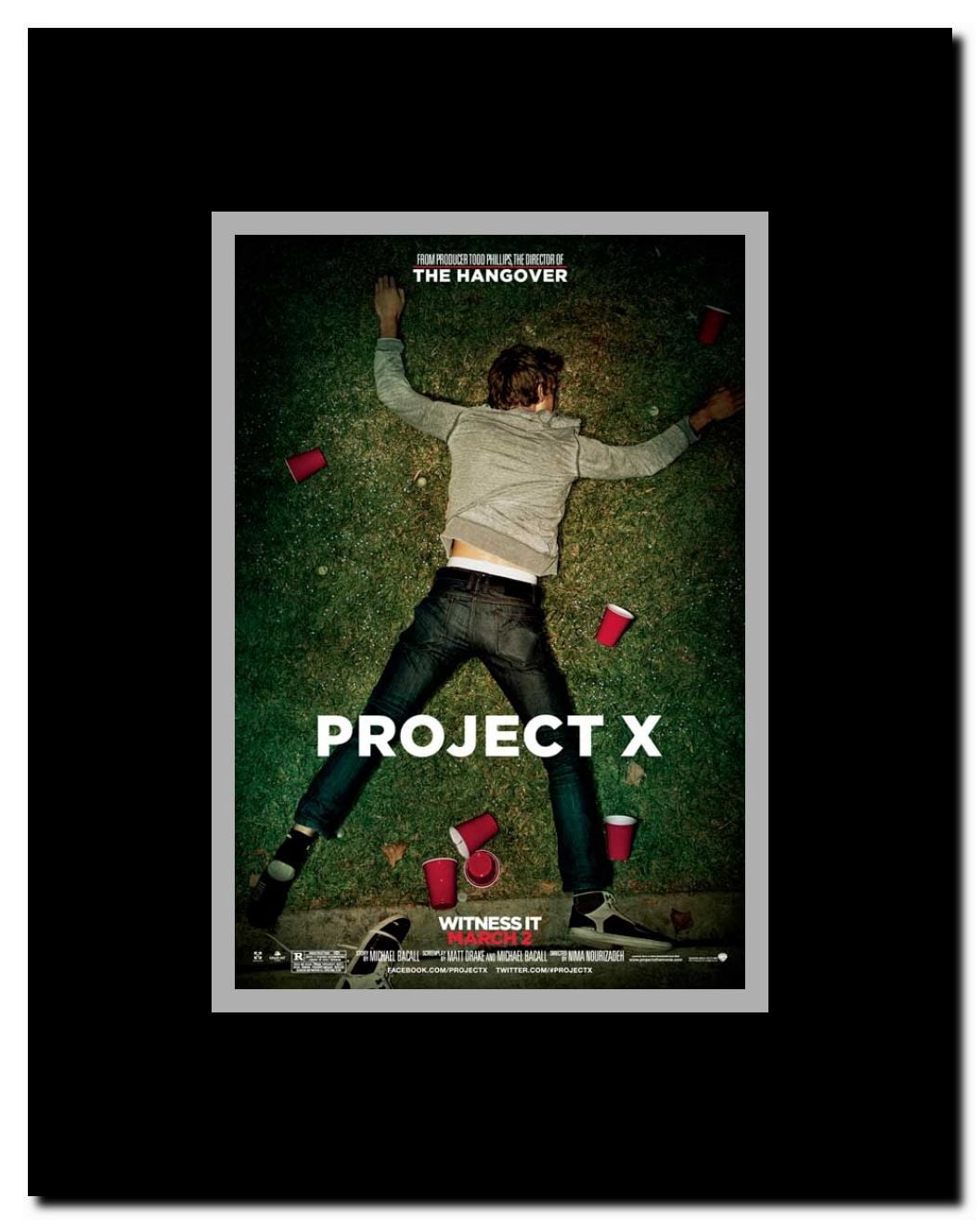 Project X Framed Movie Poster