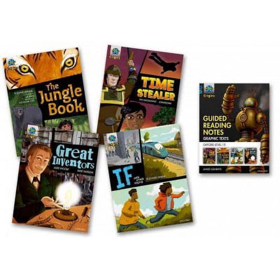 Project X Origins Graphic Texts: Dark Blue Book Band, Oxford Level 15: Mixed Pack Of 4