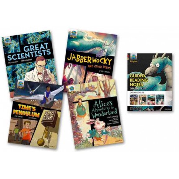 Pre-Owned Project X Origins Graphic Texts: Dark Red Book Band, Oxford Level 18: Mixed Pack Of 4