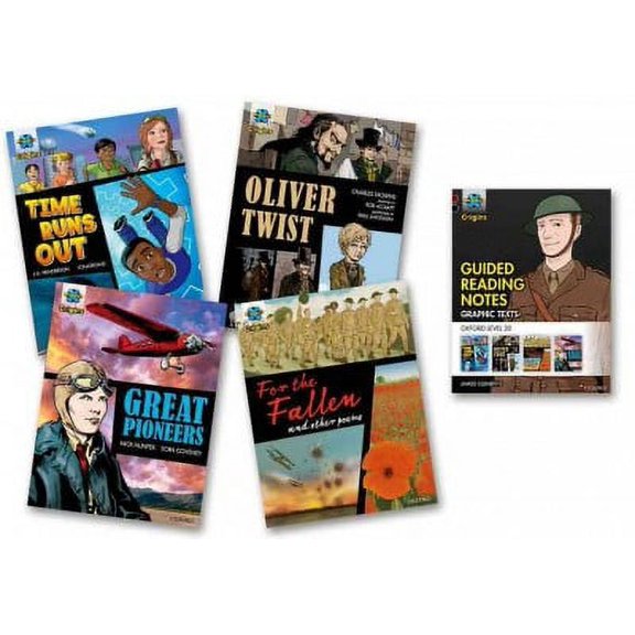 Project X Origins Graphic Texts: Dark Red+ Book Band, Oxford Level 20: Mixed Pack Of 4