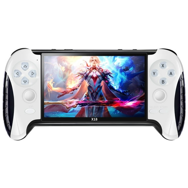 Project X Pocket Gaming Console 4.3-inch High-definition Ips Screen The Console Portable Video Game Player HD Game Console Children's Gifts 64GB-1