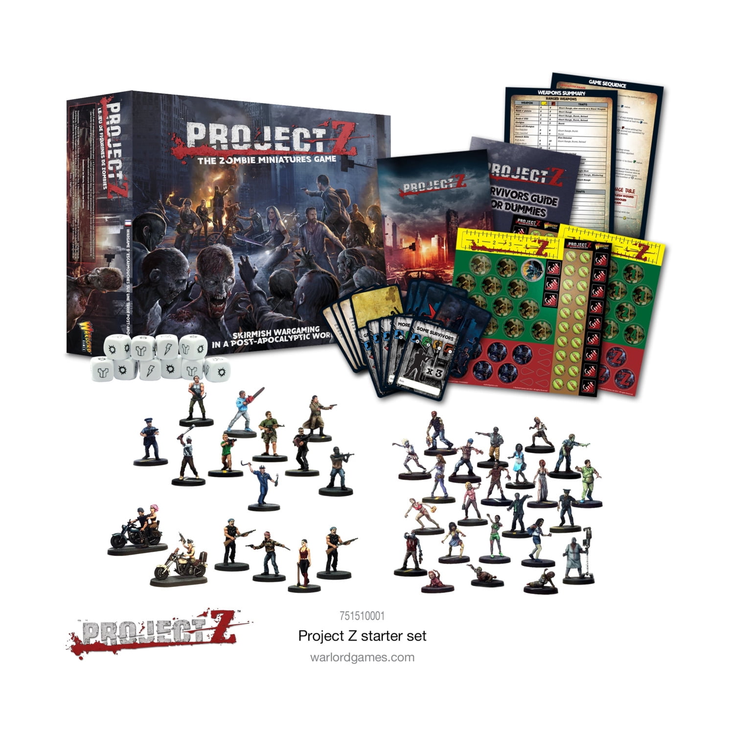 Warlord Games Project Z - Female Survivors Accessori EN