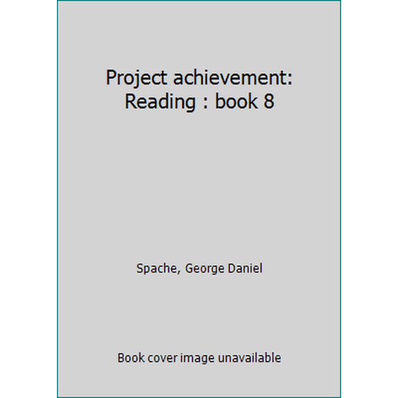 Pre-Owned Project achievement: Reading : book 8 (Paperback) 0439081513 9780439081511