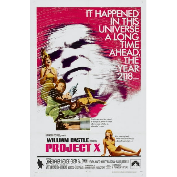 Project x Movie Poster 24Inx36In Art Poster 24x36 Multi-Color Square Adults Best Posters