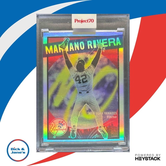 Project70 Mariano Rivera #230 Base Rainbow Foil