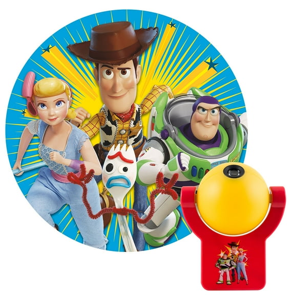 Projectables Disney Pixar Toy Story 4 LED Night Light, Light Sensing, 45057