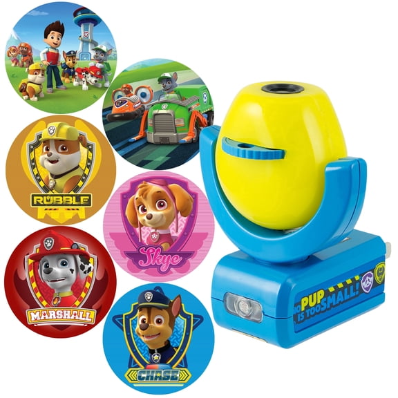 Projectables PAW Patrol LED Night Light, 6-Image, Dusk to Dawn, 30605