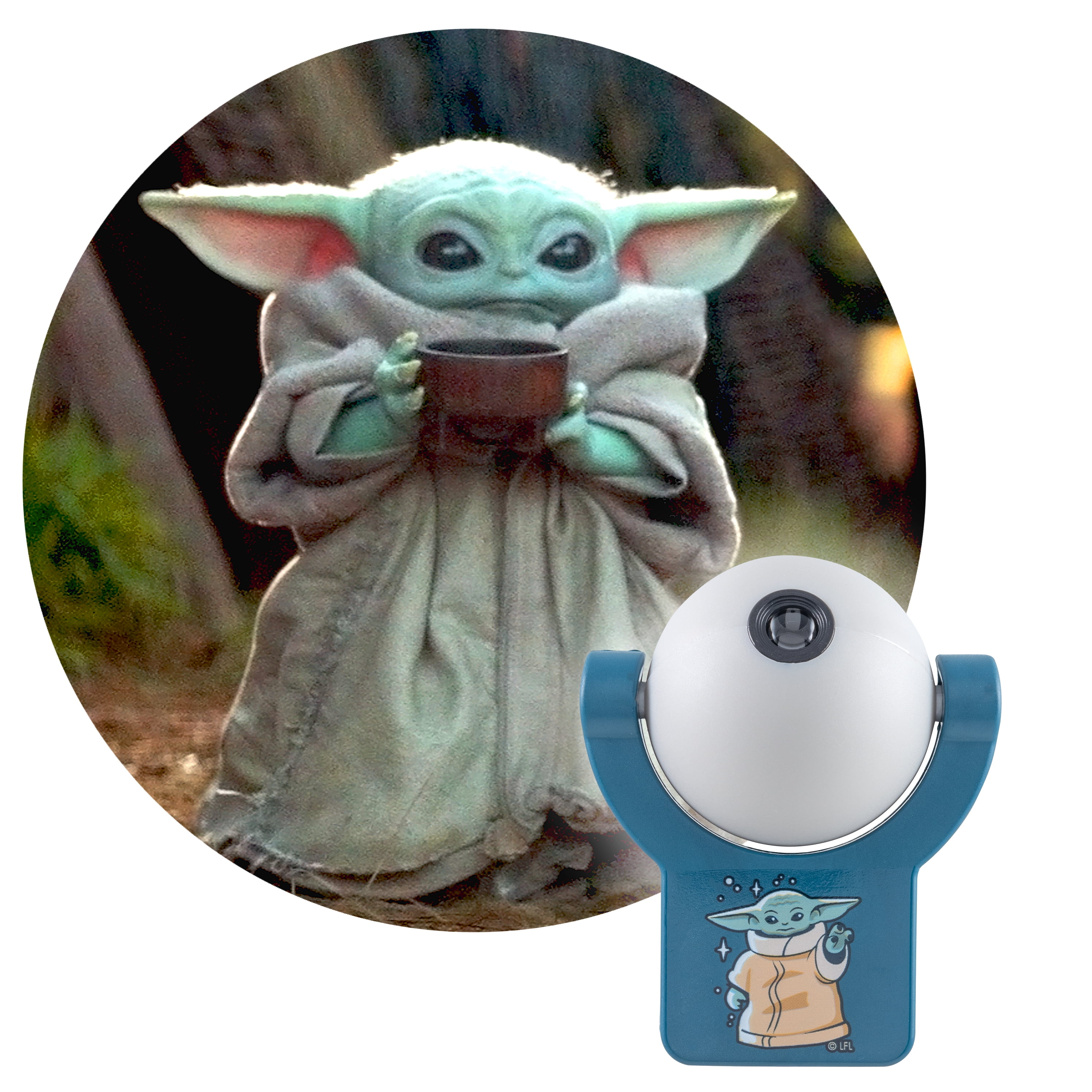 Star Wars Mandalorian Baby Yoda LED Night Light