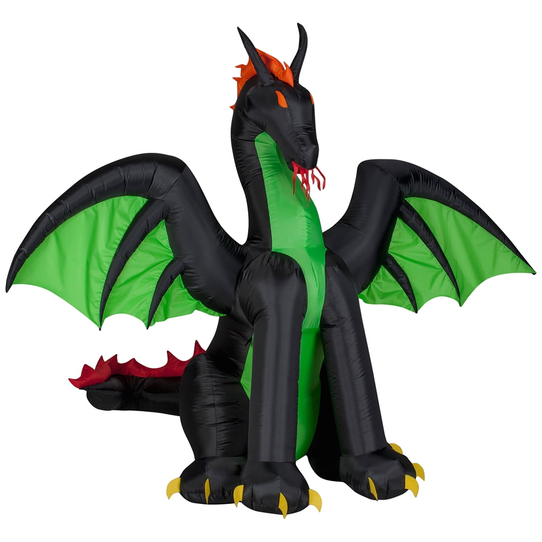 Gemmy Dragon Halloween Inflatable 72 in. H 1 pk - Walmart.com