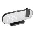 Projection Alarm Clock LED Digital Photosensitive Electronic Clock with