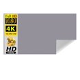 thumbnail image 1 of Projection Screen Reflective Fabric Cloth High Brightness 72 84 92 100 110 120 130 133 Inch for DLP LED 3D Projector Beamers ,High Absorbance, 1 of 6