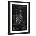 thumbnail image 1 of "Projector 1902 Black Paper" Framed Painting Print, 1 of 4