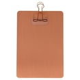 thumbnail image 1 of WRISTBIQUE A5 Paper Clipboard Golden 1Pcs 9.1x6.3in, 1 of 8